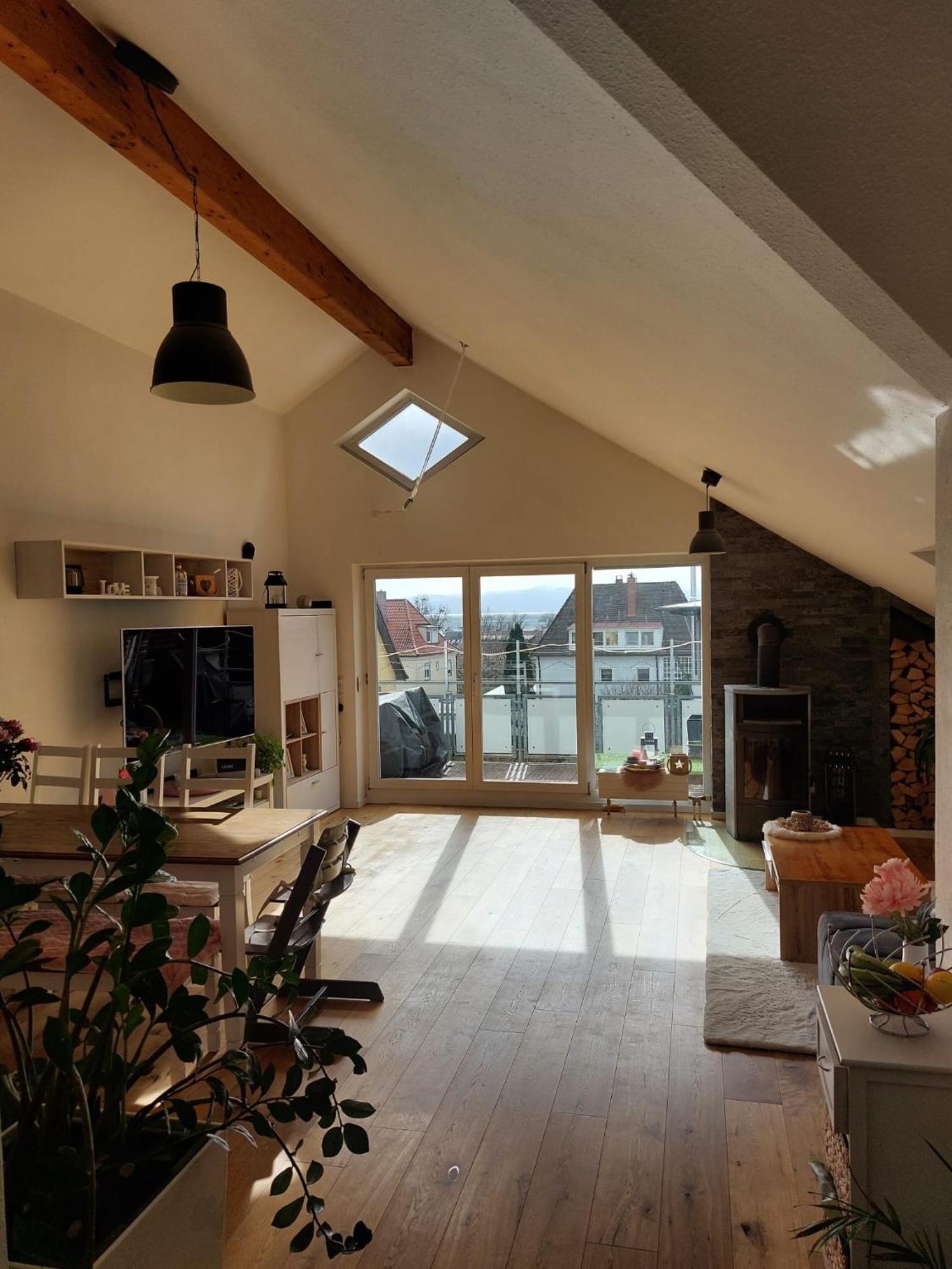 Traumhafte Ferienwohnung Mit See Und Bergsicht Friedrichshafen Exterior photo